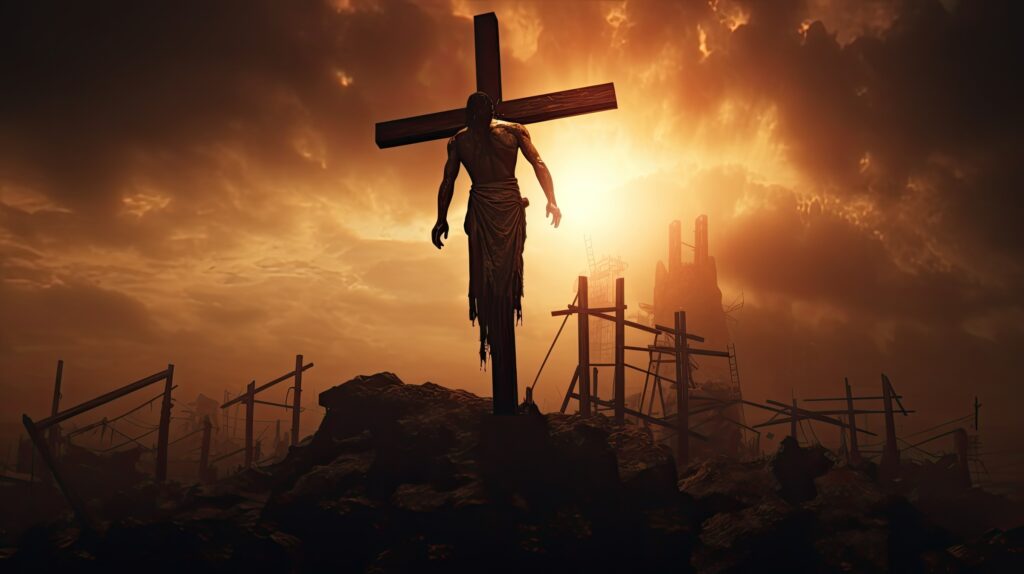 Large Vecteezy Crucified Jesus Silhouette 27104666 Large 1024x574