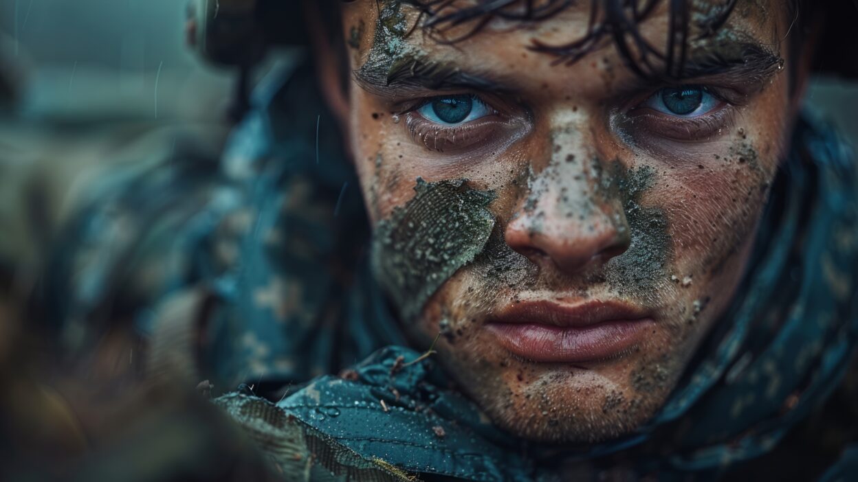 Large Vecteezy Ai Generated Close Up Of A Man With Mud On His Face 40343531 Large 1248x702