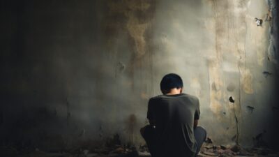 Large Vecteezy Ai Generated Desperate Solitude Man Seated By The Wall 35772082 Large