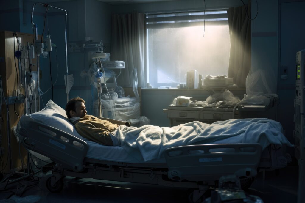 Large Vecteezy Ai Generated Patient With Life Saving Equipment For 35639378 Large 1024x683