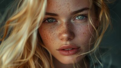 Large Vecteezy Beautiful Blonde Woman With Freckles Posing In Natural Light 55359908 Large 400x225
