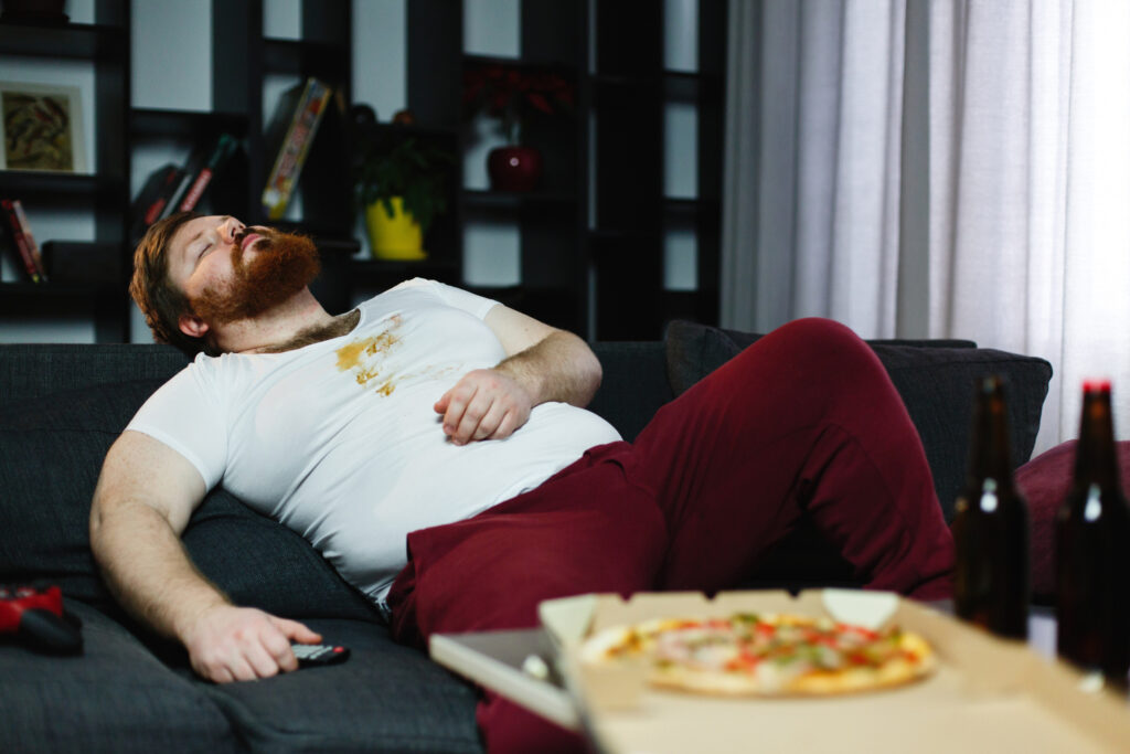 Large Vecteezy Fat Man Sleeps On The Couch 1484705 Large