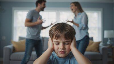 Large Vecteezy Sad Little Boy Covering His Ears While Parents Are Arguing 74596054 Large