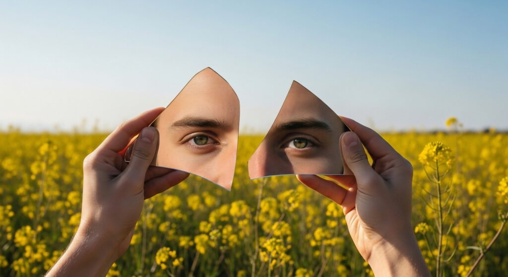 Large Vecteezy Two Hands Holding Up A Piece Of A Broken Mirror 68983211 Large
