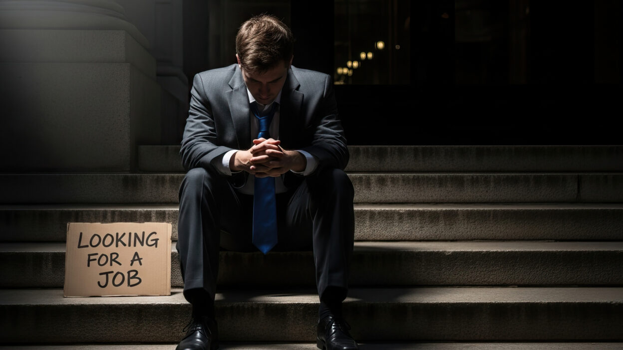 Large Vecteezy Unemployed Businessman Sitting On Steps With Looking For A 72503005 Large 1248x702