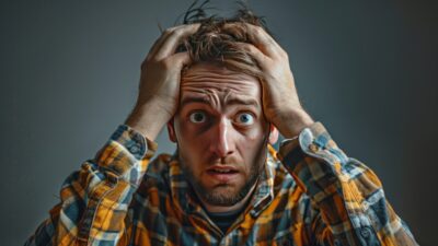 Large Vecteezy Worried Man Grabs Head In Distress Expressing Anxiety And 69346450 Large