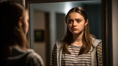 Large Vecteezy Young Woman Reflecting On Her Conflicted Emotions In A Dimly 62447134 Large